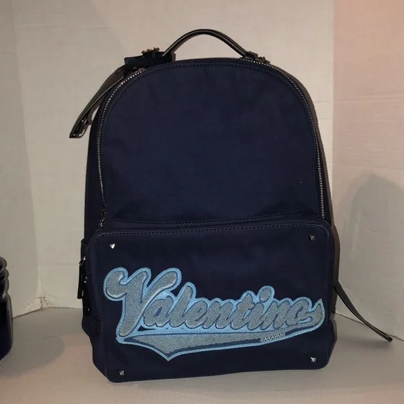 Valentino Garavani Denim Backpack